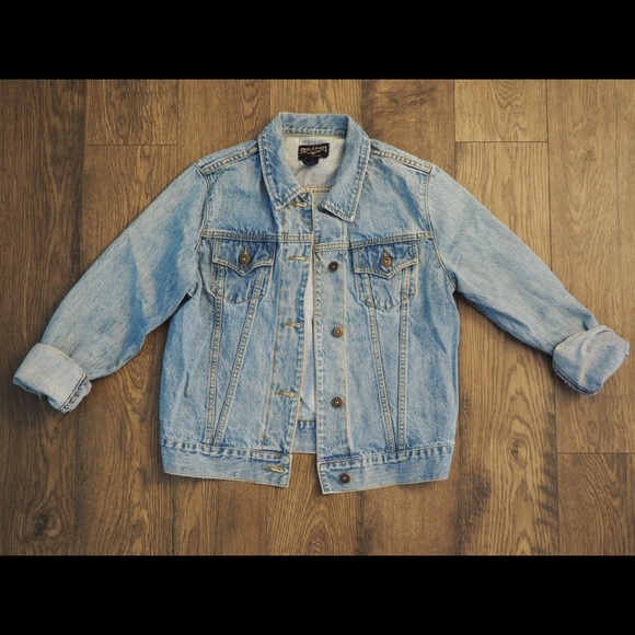 Steve & Barry's Jackets & Blazers - Steve & Barry’s Light Wash Jean Jacket Retro Denim